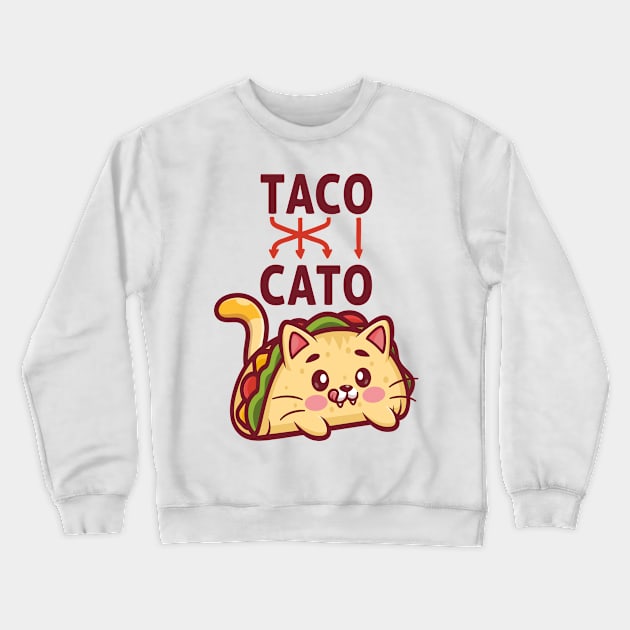 Taco Cato Crewneck Sweatshirt by Olipop